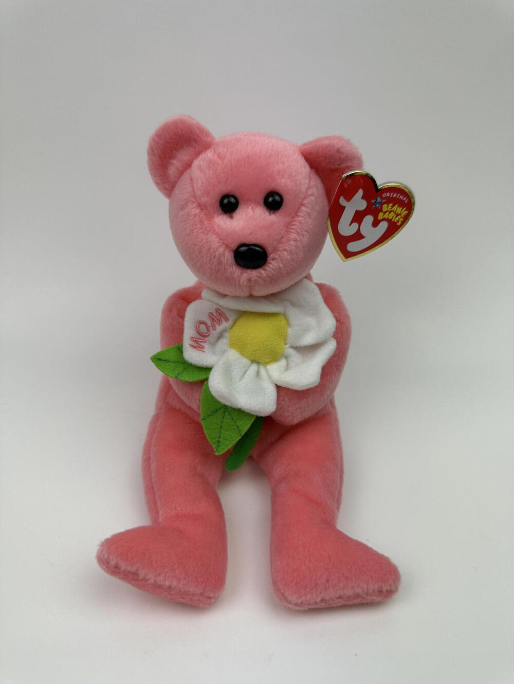 Ty Beanie Baby Bear “Dearly” the Mother’s Day or Gift for Mom Bear (8.5 inch)